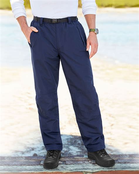 Waterproof Fleece Lined Trousers At Cotton Traders