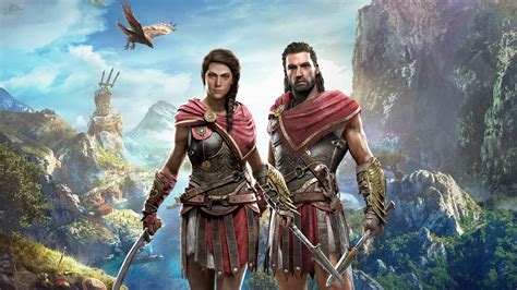 Kassandra And Alexios Assassins Creed Odyssey 4k 21866