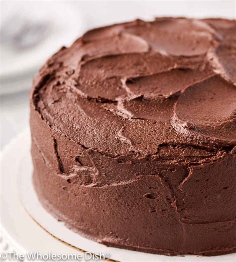 The Best Homemade Chocolate Cake The Wholesome Dish