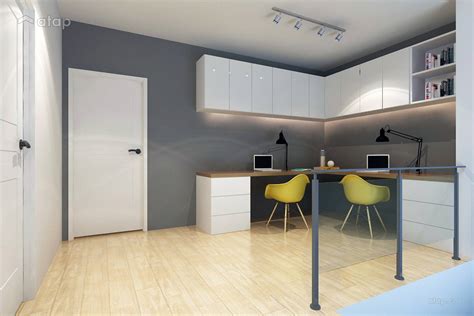 Minimalistic Modern Study Room Terrace Design Ideas And Photos Malaysia