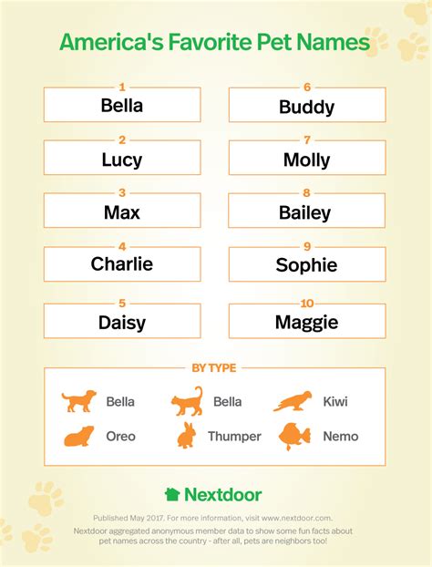 100+ unique dog names for every kind of pup. Did Your Pet's Name Make the List? The Most Popular Pet ...