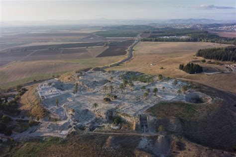 Megiddo Arial View Courtesy Of The Megiddo Expedition Australian