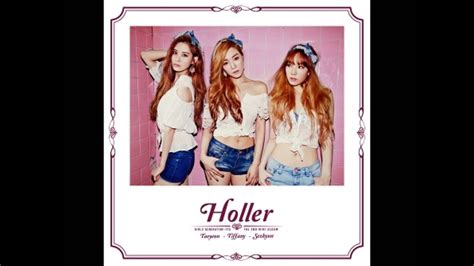 소녀시대 태티서 Girls Generation Taetiseo Holler Karaoke Instrumental With Bg Vocals Youtube
