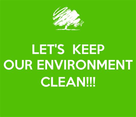Lets Keep Our Environment Clean Poster Sindhuja Keep Calm O Matic