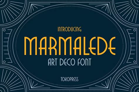 30 Best Art Deco Fonts Vintage Typography And Lettering