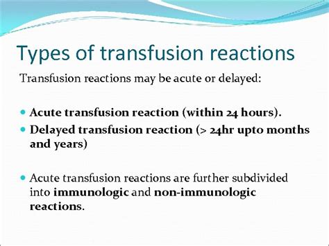 Blood Transfusion Reaction In Pediatric Age Group A