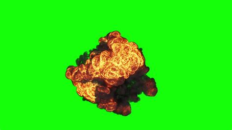 Green Screen Explosion Stock Video Footage For Free Download