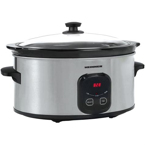 Slow Cooker Heinner HSCK C57IX 5 7 L 220 W Control Electronic Timer