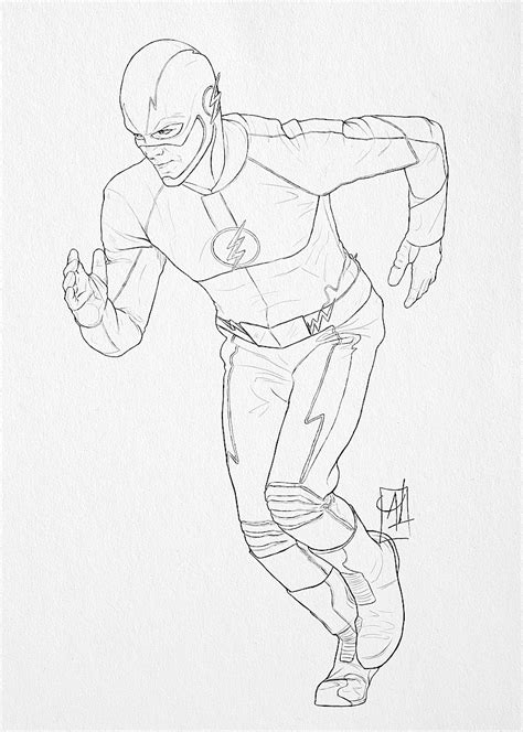 Cw Reverse Flash Pages Coloring Pages