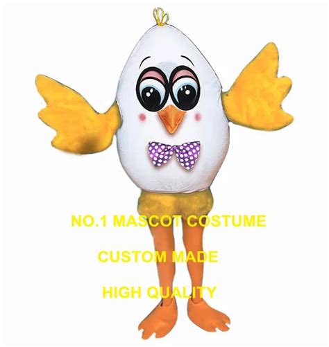 Easter Egg Mascot Costume Wholesale Adult Size Professional Custom Cartoon Egg Chicken Theme