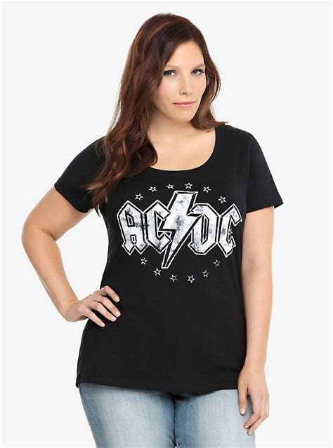 Want to see what made the cut? AC/DC Logo Tee | Trendy plus size clothing, Plus size ...
