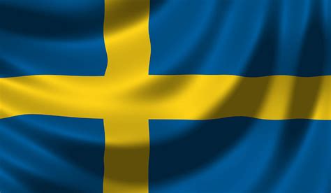 Swedish Flag Digital Art By Hans Engbers