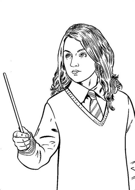 Hermione Granger Para Colorir Imprimir E Desenhar Colorirme Porn Sex