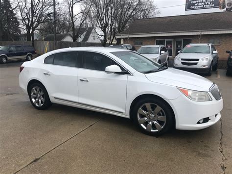 Make sure to search the car specs including engine performance. 2011 BUICK LACROSSE CXL for sale at Laskey Auto Sales ...