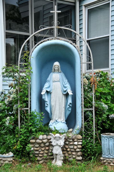 Blessed Virgin Mary Yard Statues Mary Virgin Garden Blessed Statue