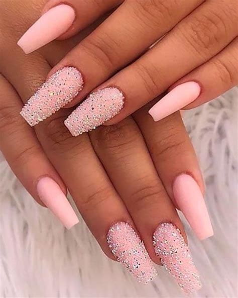 120 Best Coffin Nails Ideas That Suit Everyone Baby Pink Nails