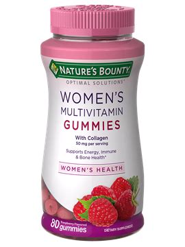 The one thing we picked up on was the use of methylated folate rather than the typical folic acid. Women's Multivitamin Gummies (80) | Nature's Bounty - Be ...