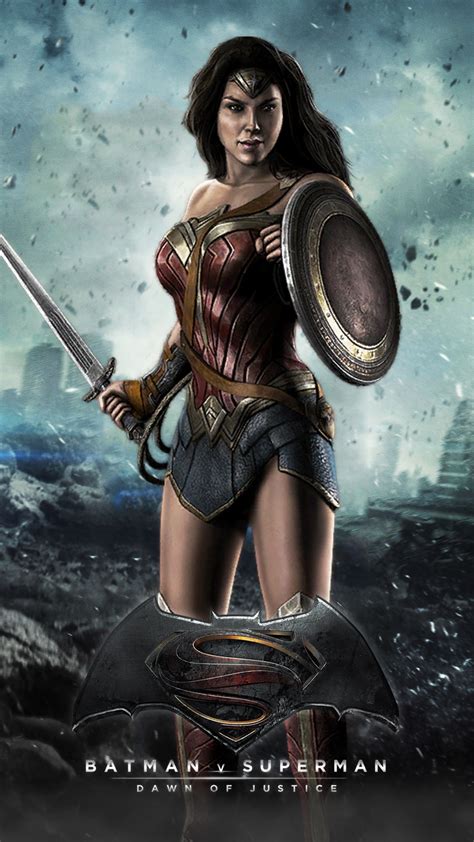 Wonder Woman Batman V Superman Dawn Of Justice By Raphic On