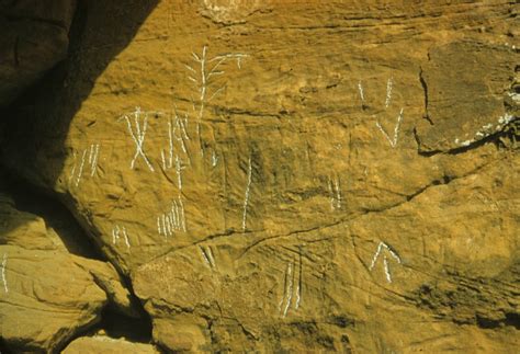 Petroglyphs From Russell County 14ru12 And 14ru13 Kansas Memory