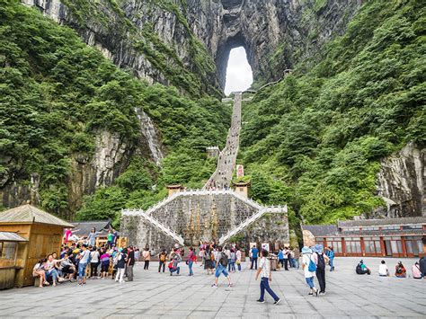 Tianmen Cave Is The Actual Stairway To Heaven Malone Post