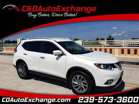 Used 2015 Nissan Rogue Sl Awd For Sale In Cape Coral Fl 33909 C And D