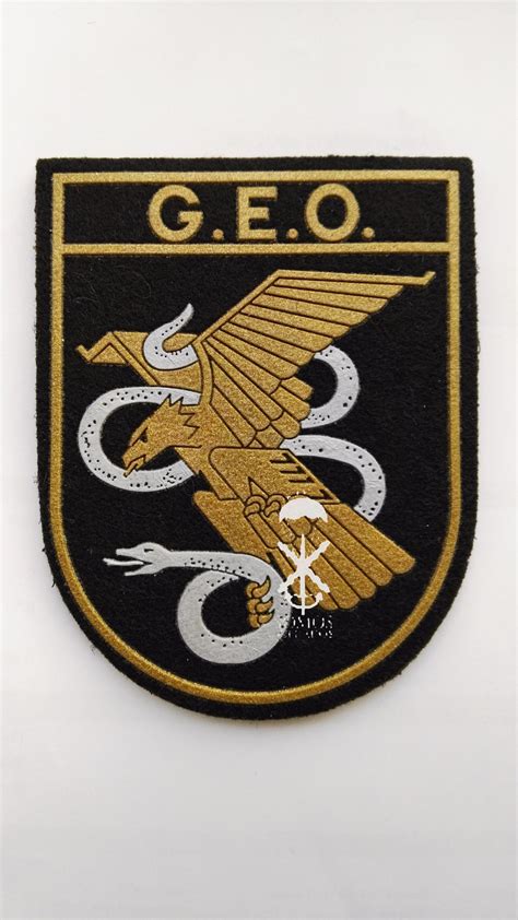 Emblema De Brazo Del Grupo Especial De Operaciones Geo