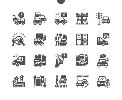 2100 Traffic Jam Icon Illustrations Royalty Free Vector Graphics