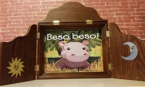 ¡beso Beso Kamishibai Frame Home Decor Kisses Picture Frame