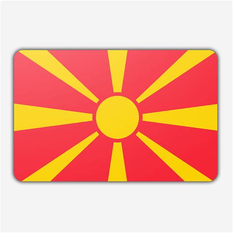 Materiaal pavillon gemaakt van de mooiste kwaliteit vlaggenstof, met koord en lus rondom gezoomd. Vlag Noord-Macedonië kopen? | Snelle levering & 8.7 ...
