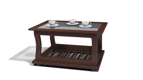 Wooden Tea Table 3d Model Turbosquid 1466253