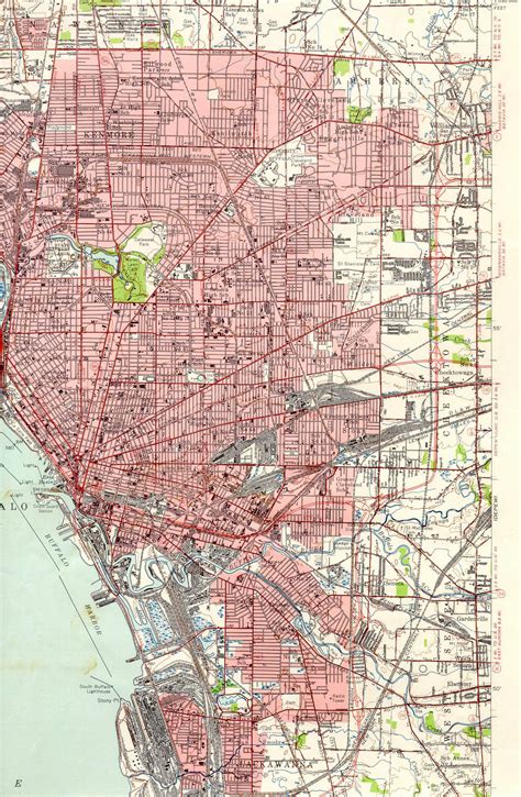 Historic Buffalo Topographic Maps Research Guides At University At