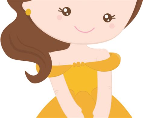 Disney Princesses Clipart Cutie Bela E A Fera Png Cute Transparent
