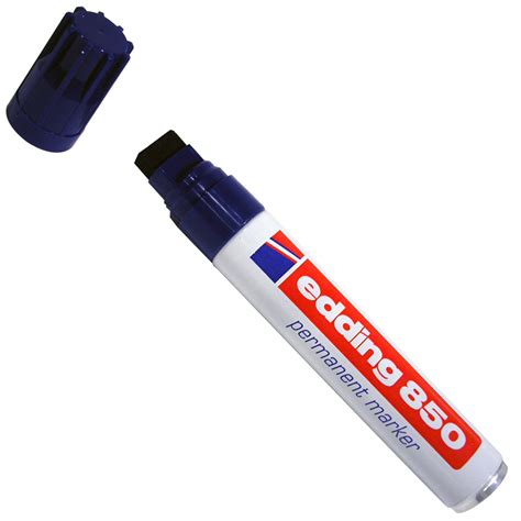 Edding 850 Permanent Marker 5 20 Mm Chisel Tip Blue Jarir Bookstore Ksa