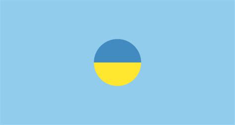 Vincent and the grenadines features three vertical bands of blue, green and yellow. 🇺🇦 Flag: Ukraine Emoji on JoyPixels 2.2.5
