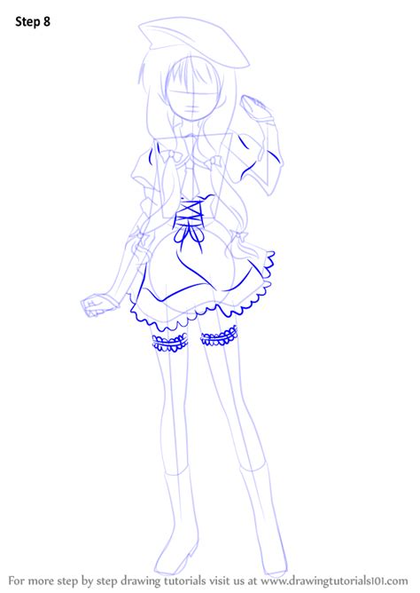 This particular pose is suited to sports. Learn How to Draw Yukiko Hirohara from 11eyes (11eyes ...