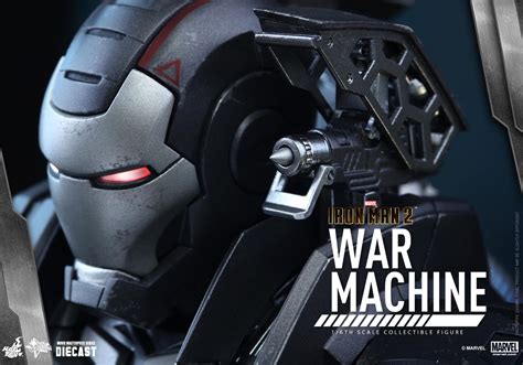 Hot Toys Die Cast War Machine Iron Man 2 Figure Up For Order Marvel