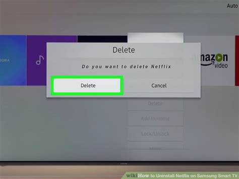 Then select the app icon. How to Uninstall Netflix on Samsung Smart TV: 6 Steps