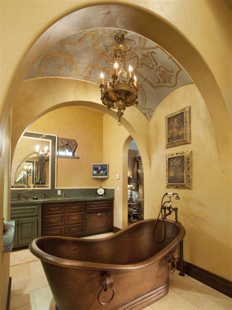 It gives the space a unique and stylish look while keeping everything clean and minimal. 25 Mediterranean Bathroom Design Ideas - Decoration Love