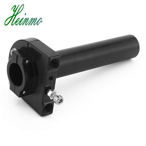 black cnc aluminum universal motorcycle twist throttle assembly 7 8 22mm grips ebay