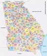Georgia (Estados Unidos): Mapa E Información - Proyecto Viajero