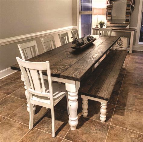 10 Free Diy Farmhouse Table Plans To Give A Rustic Feel To Your Dining