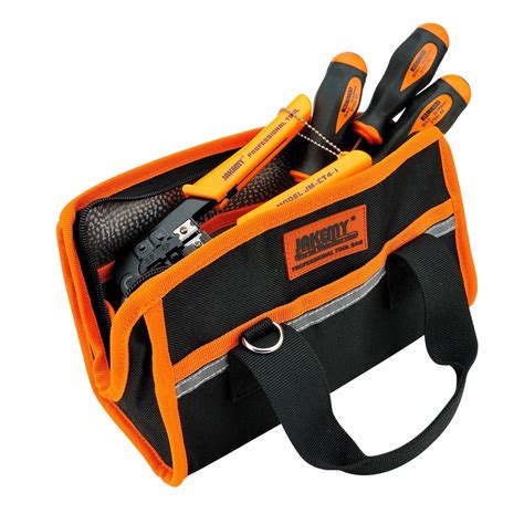 Jakemy Small Professional Tool Bag Multifunctional Electrician Tool Bag