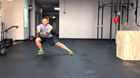 Reverse Lungelateral Lunge To Balance Youtube