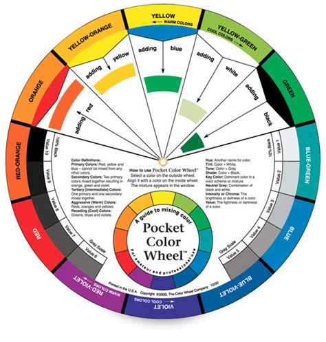 Artists Color Wheel Blick Art Materials