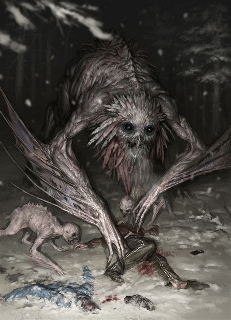 Forest Monsters : creepy