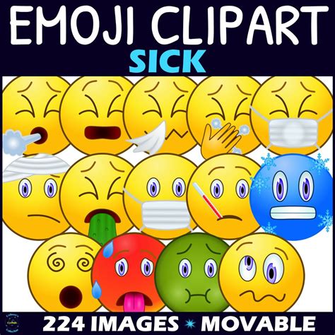 Emoji Clipart Bundle Made By Teachers