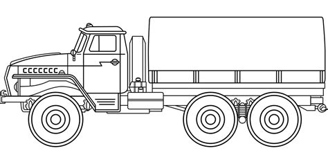 Aggregate 164 Army Truck Drawing Vn