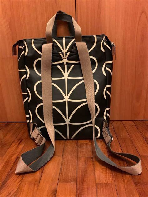 Orla Kiely Large Linear Stem Backpack Women S Fashion Bags Wallets Backpacks On Carousell