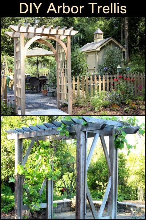 Simple Ways To Create A Diy Arbor Trellis The Owner Builder Network