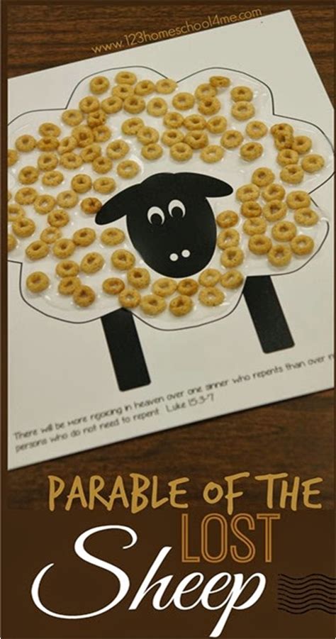 Parable Of The Lost Sheep Craft Activities Sunday School Crafts For